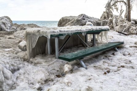 2019-02-16 Ashbridges Bay Art Installation and Sunset -16-2